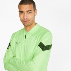 PUMA teamFINAL Trainingsjacke Herren fizzy lime/puma black/puma silver M