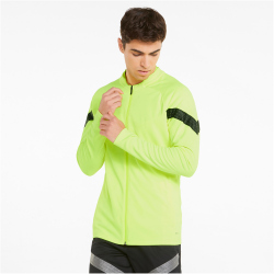 PUMA teamFINAL Trainingsjacke Herren yellow alert/puma black/puma silver L