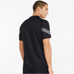 PUMA teamFINAL Trainingsshirt Herren puma black/smoked pearl/puma silver S
