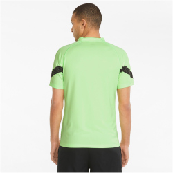 PUMA teamFINAL Trainingsshirt Herren fizzy lime/puma black/puma silver M