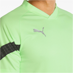 PUMA teamFINAL Trainingsshirt Herren fizzy lime/puma black/puma silver M