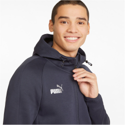 PUMA teamFINAL Casuals Kapuzenjacke Herren parisian night L