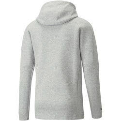 PUMA teamFINAL Casuals Kapuzenjacke Herren light gray heather XL