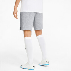PUMA teamFINAL Casuals Sweatshorts Herren light gray heather XXL