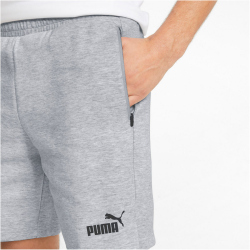 PUMA teamFINAL Casuals Sweatshorts Herren light gray heather M