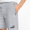 PUMA teamFINAL Casuals Sweatshorts Herren light gray heather 3XL