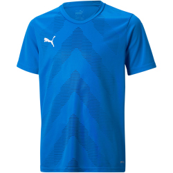 PUMA teamGLORY Trikot Kinder electric blue lemonade 176