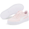 PUMA Carina Leder Kinder Sneaker chalk pink/puma white 37.5