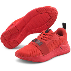 PUMA Wired Run Laufschuhe Kinder high risk red/puma black...
