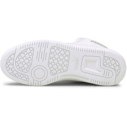 PUMA Rebound Joy Mid-Top Sneaker Kinder PUMA white/PUMA white/limestone 36