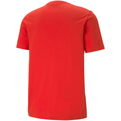PUMA Essential Logo T-Shirt Herren high risk red 3XL