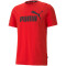 PUMA Essential Logo T-Shirt Herren high risk red S