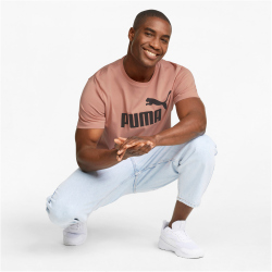 PUMA Essentials Logo T-Shirt Herren rosette L