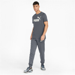 PUMA Essentials Logo T-Shirt Herren dark slate S