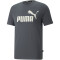 PUMA Essentials Logo T-Shirt Herren dark slate M