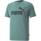 PUMA Essentials Logo T-Shirt Herren mineral blue M
