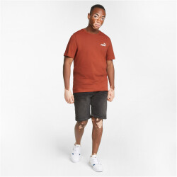 PUMA Essentials Small Logo T-Shirt Herren chili oil XL