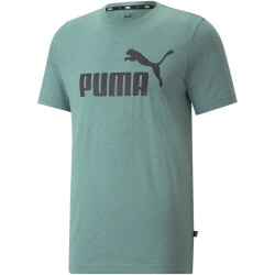 PUMA Essentials Heather T-Shirt mineral blue S