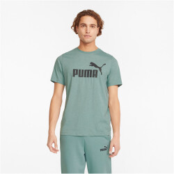 PUMA Essentials Heather T-Shirt mineral blue S