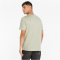 PUMA Ess+ Metallic 2 Col Logo T-Shirt Herren spring moss M