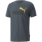 PUMA Ess+ Metallic 2 Col Logo T-Shirt Herren dark slate S