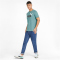 PUMA Ess+ Metallic 2 Col Logo T-Shirt Herren mineral blue S