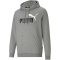 PUMA Ess+ Metallic 2 Col Big Logo Fleece-Hoodie Herren medium gray heather M