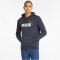 PUMA Ess+ Metallic 2 Col Big Logo Fleece-Hoodie Herren parisian night M
