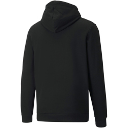 PUMA Ess+ Metallic 2 Col Big Logo Fleece-Hoodie Herren PUMA black/mineral blue XL