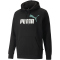PUMA Ess+ Metallic 2 Col Big Logo Fleece-Hoodie Herren PUMA black/mineral blue L