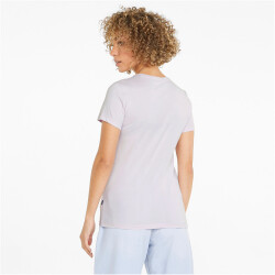 PUMA Essentials Logo T-Shirt Damen lavender fog XS