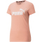 PUMA Essentials Logo T-Shirt Damen rosette S
