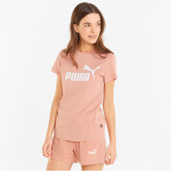 PUMA Essentials Logo T-Shirt Damen rosette XS