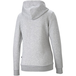 PUMA Essentials Logo Hoodie Damen 04 - light gray heather XS
