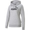 PUMA Essentials Logo Hoodie Damen 04 - light gray heather L