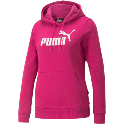 PUMA Essentials Logo Fleece Hoodie Damen festival fuchsia XS