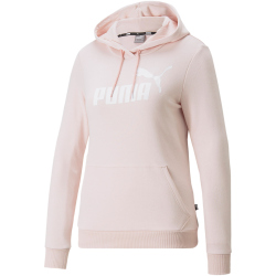 PUMA Essentials Logo Terry-Hoodie Damen chalk pink XS