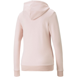 PUMA Essentials Logo Terry-Hoodie Damen chalk pink XS