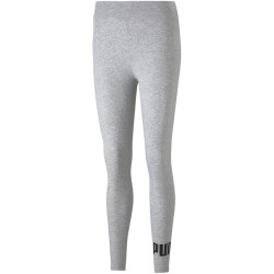 PUMA Essentials Logo Leggings Damen light gray heather XS