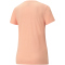 PUMA Essentials Logo Heather T-Shirt Damen peach pink heather S