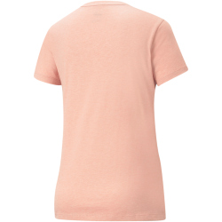PUMA Essentials Logo Heather T-Shirt Damen rosette heather S