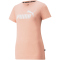 PUMA Essentials Logo Heather T-Shirt Damen rosette heather S