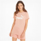 PUMA Essentials Logo Heather T-Shirt Damen rosette heather S