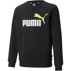 PUMA Ess+ Metallic 2 Col Big Logo Crew Fleece-Sweatshirt...