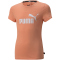 PUMA Essentials Logo T-Shirt M&auml;dchen peach pink 176