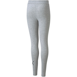 PUMA Essentials Logo Leggings Kinder light gray heather 152