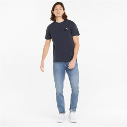 PUMA Ess+ Metallic Embroidery Logo T-Shirt Herren...