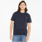 PUMA Ess+ Metallic Embroidery Logo T-Shirt Herren parisian night S