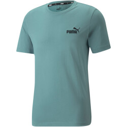 PUMA Ess+ Metallic Embroidery Logo T-Shirt Herren mineral...
