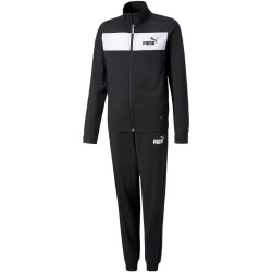 PUMA CL Trainingsanzug Jungen 01-puma black 140